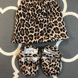 kate spade baby hat and booties