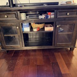 For Sale: Signature Design by Ashleys Furniture Large TV Stand