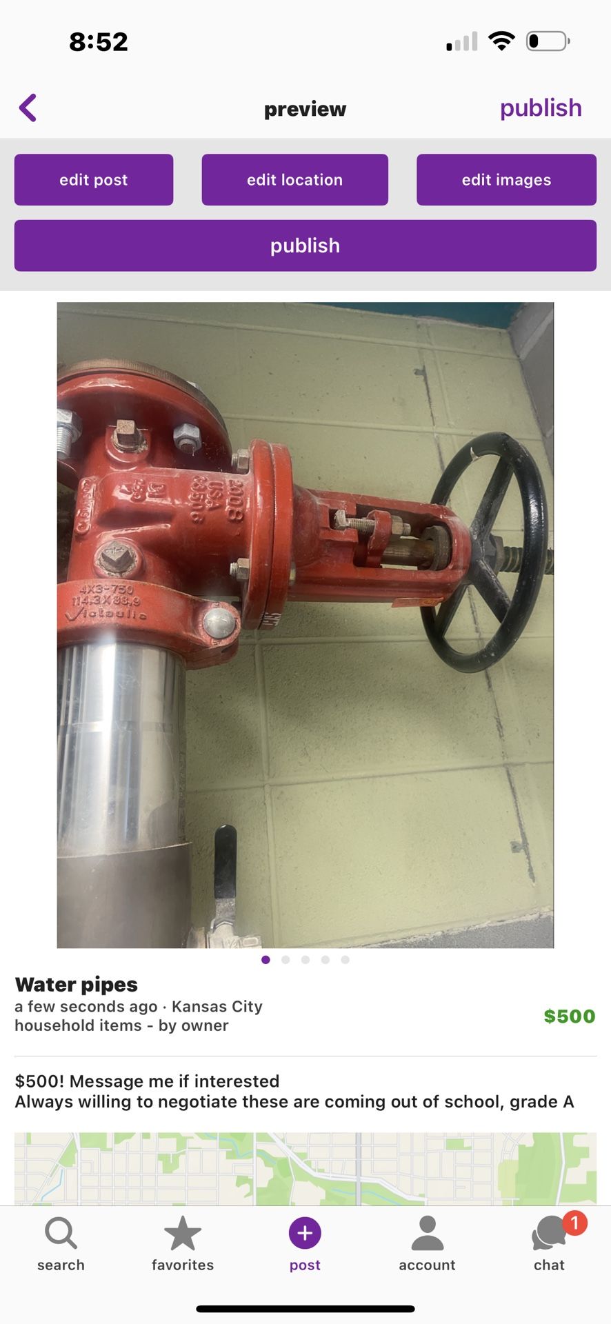 Water sprinkler system