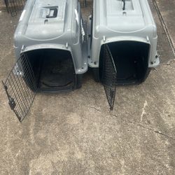 Traveling dog kennels