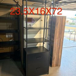 Book And Filing Cabinet