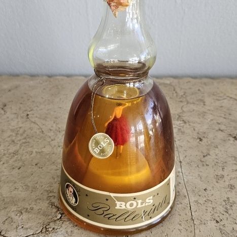 Vintage Bols Liqueur Ballerina Bottle Creme De Bananes for Sale in