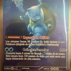Blastoise Ex Illustration Rare 