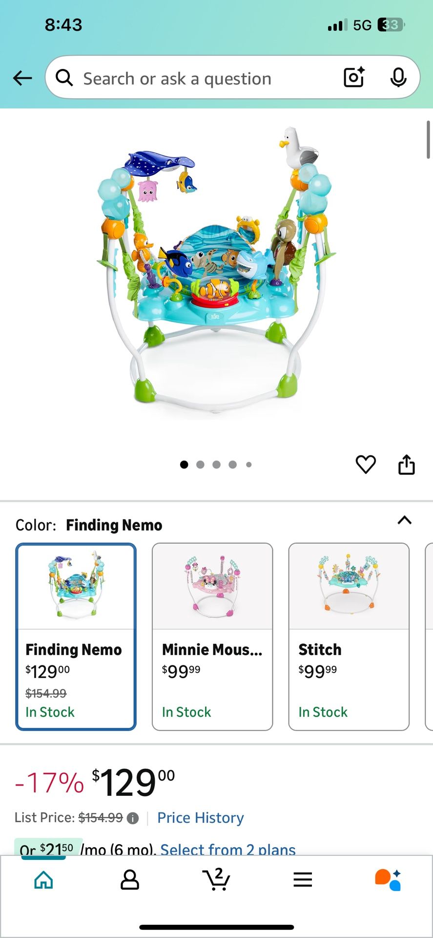 Finding Nemo Jumper