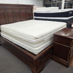 🔥KING SIZES BED WITH MATTRESS INCLUDED $400🔥