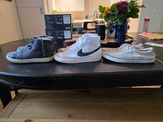 Nike, Sperry, and Levi Shoes