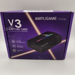 **FIFINE AmpliGame V3 Capture Card – 1080P/60 FPS Recording**  