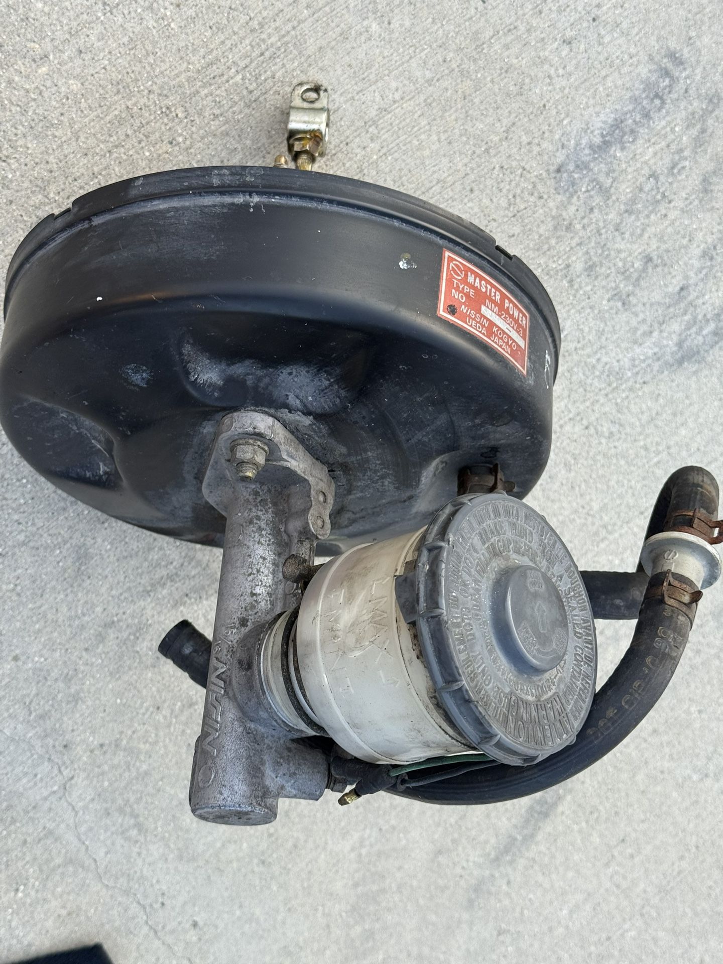 90,91 EX Civic Booster, And Master Cylinder
