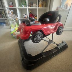 Jeep Classic Wrangler 3-in-1 Grow With Me Walker Barely Used