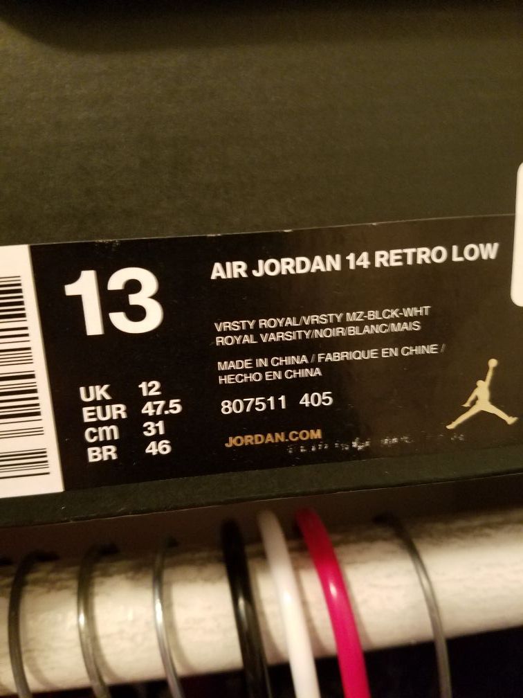 Jordan retro 14 low
