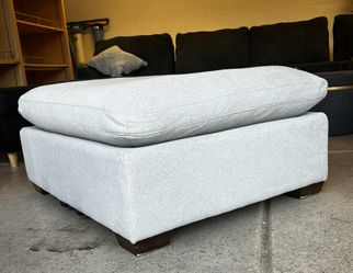 Large Ottomons Duo X2 Pottery Barn Pieces 