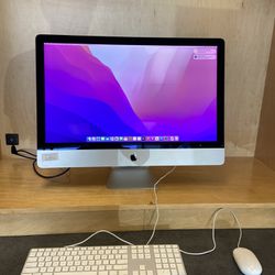 Apple 27" iMac - Intel i5, 16GB RAM, 512GB SSD, 4GB Graphics