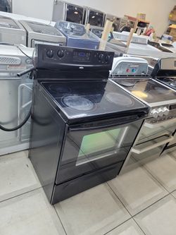 Whirlpool Electric Glass Top 4 Burner Stove