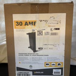 “Go Power!” 30 AMP Automatic Transfer Switch TS-30