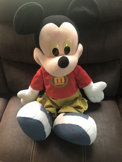 Large Jumbo Fisher Price Mickey Mouse Plush doll