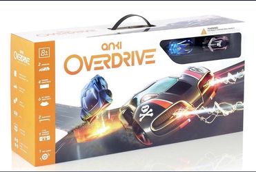 Anki OVERDRIVE Starter Kit ARTICIAL INTELLIGENCE plus: Corner kit + Bank Turn Kit + Extra Ground SHOCK car