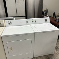 Roper by whirlpool washer and dryer set electric