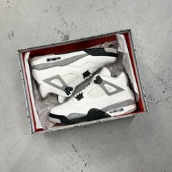 jordan 4 - white cement (2025)