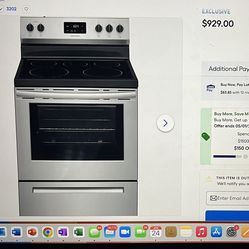 Electric Stovetop/Oven