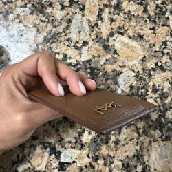 YSL leather Wallet 