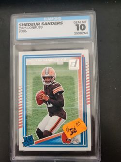 Shedeur Sanders #306 Gem Mint 10