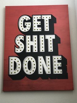 IKONICK MOTIVATIONAL CANVAS New 30”W X 40”Tall