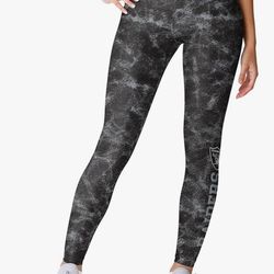 FOCO Women's NFL Raiders Ladies Team Color Cloud Leggings Size XL New With Tags!!
