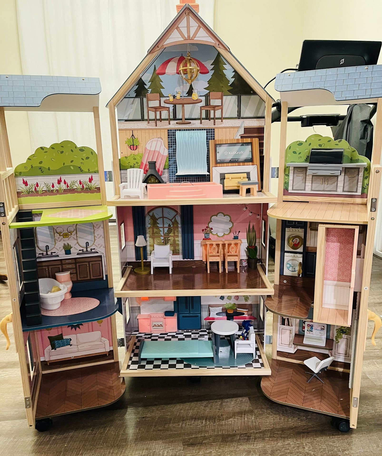 KidKraft Wooden Mansion Doll House 