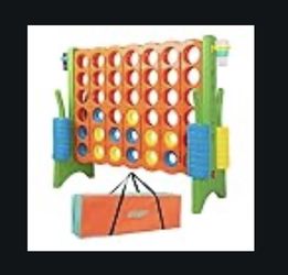 Giant 48” 4 In A Row Game w/ Storage Case