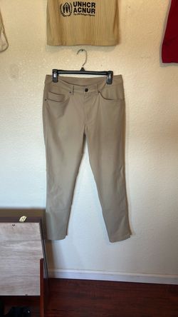 Lulu lemon tan pants waist size 30