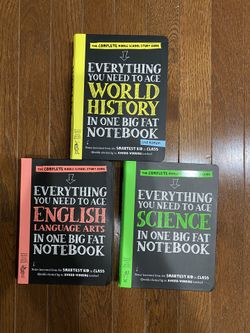 3 New Middle School Study Guide For 20$