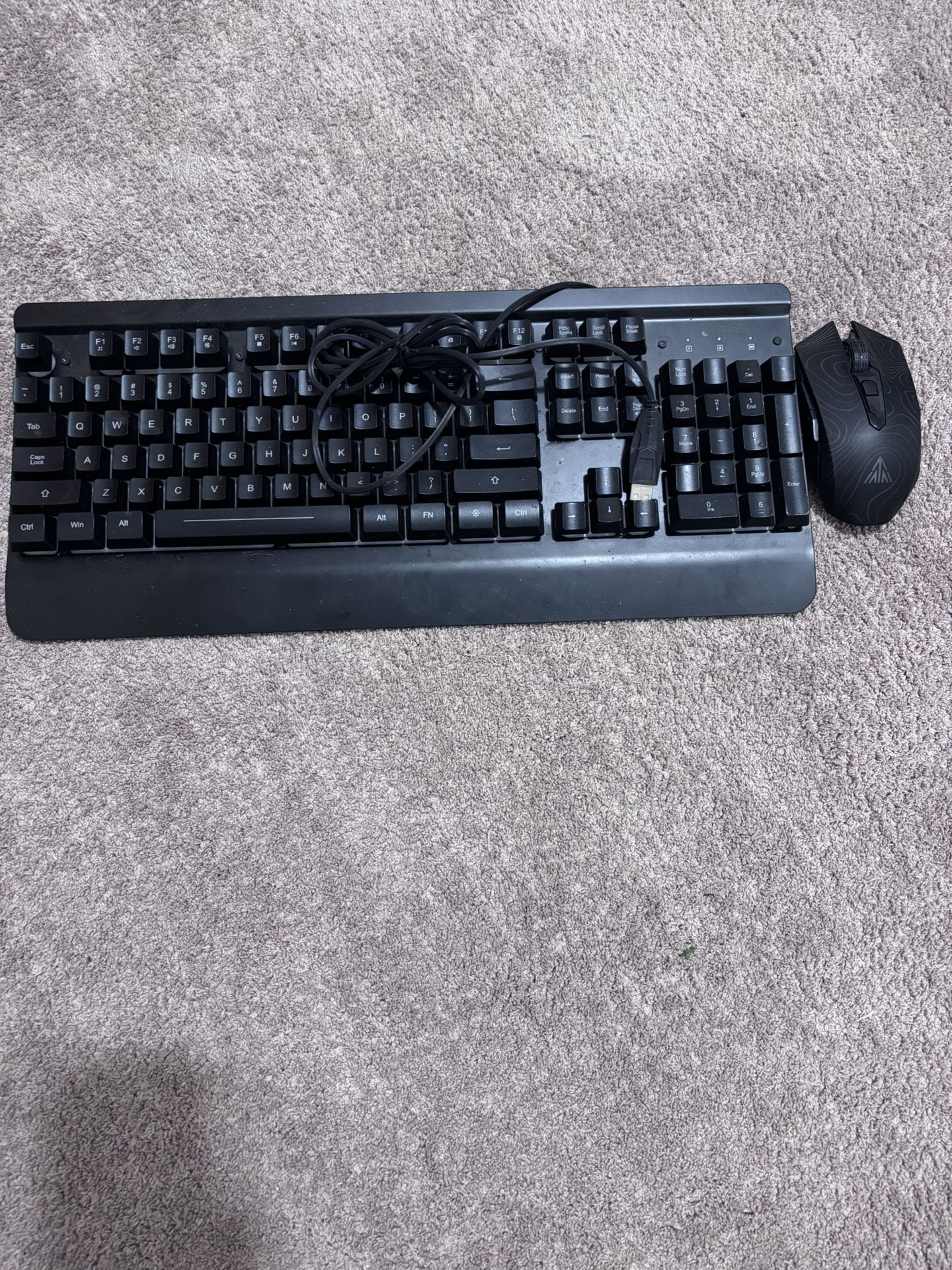 key board and mouse