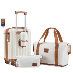 imiomo Carry on Luggage 18 Inch Suitcases