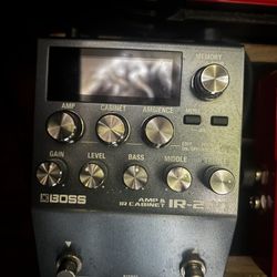 Boss Ir-200 Amp and Cab modeler pedal