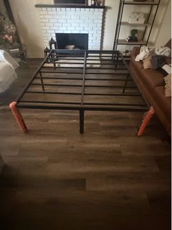 Used queen bed frame