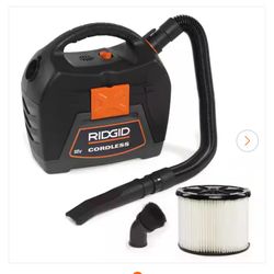 3 Gallon 18-Volt Cordless Handheld Shop Vac Wet Dry Vacuum (Tool Only) with Filter, Expandable Hose and Accessories