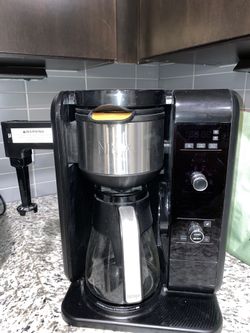 Ninja coffee maker with glass carafe
