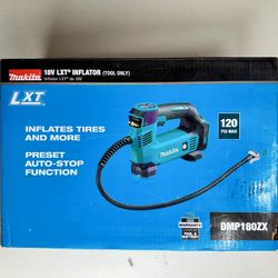 Makita 18V LXT electric portable inflator