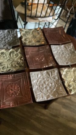 Metal decor, 25 x 25