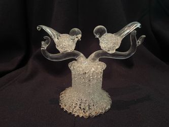 Vintage Wedding Cake Topper - Lovebirds