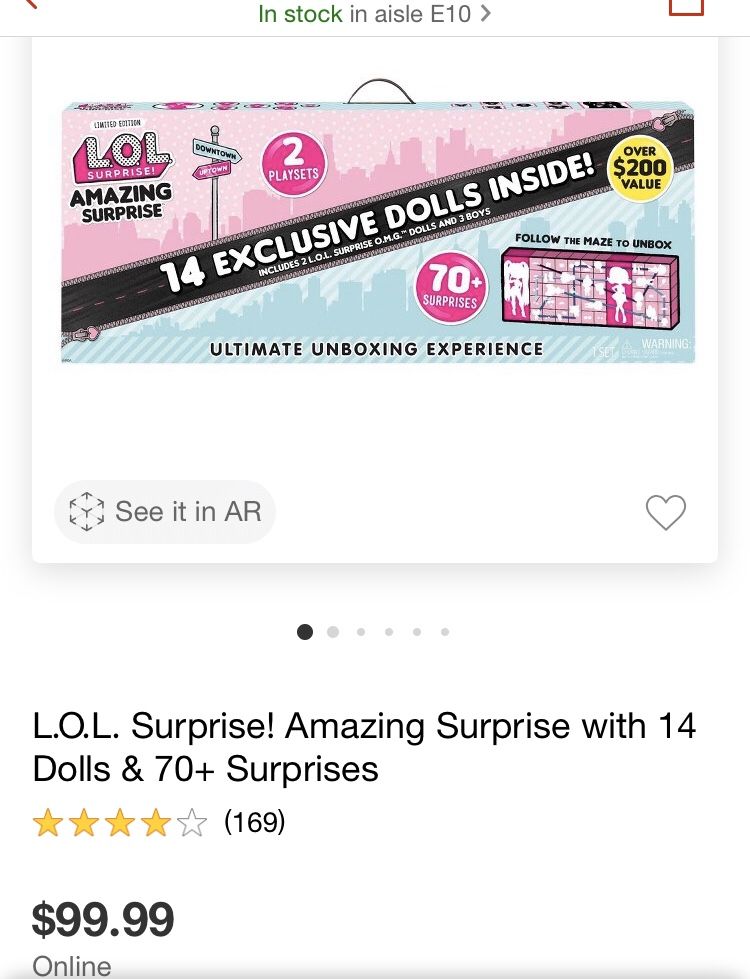 Lol surprise amazing surprise