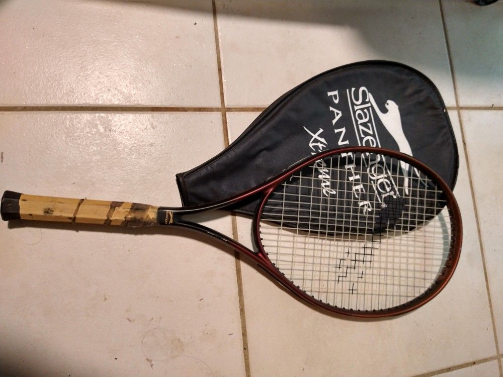Slazenger Panther Xtreme Bronze Challenge Metal Tennis Racket W/Case