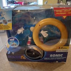 Sonic The Hedgehog Speed RC Light Up Wheels 2.4 GHz