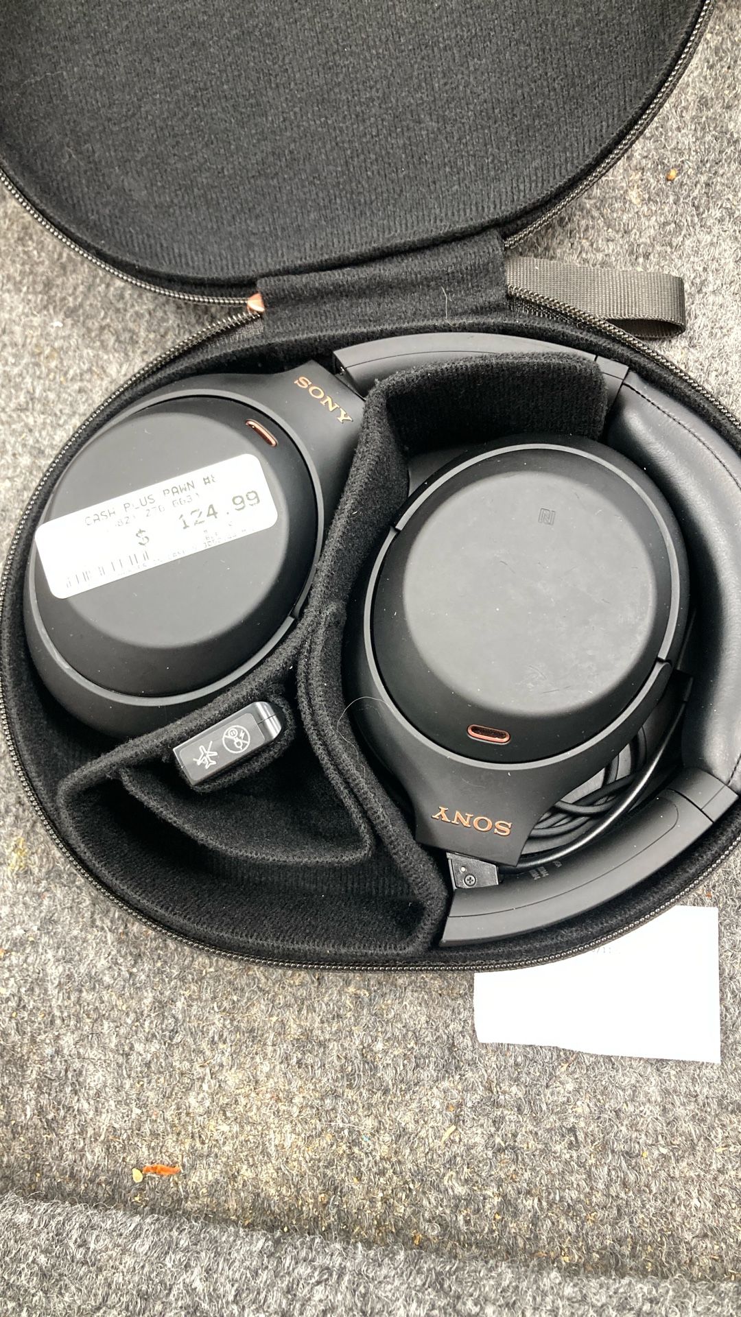 Sony Headphones With Charger