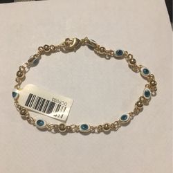 Gold Plated 🧿 Protection Bracelet