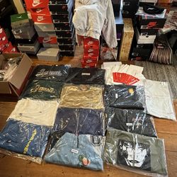 Supreme Hoodies, Jackets, Sweaters, ETC… Brand New! Burberry, Thrashers, spitfire & more collabs!