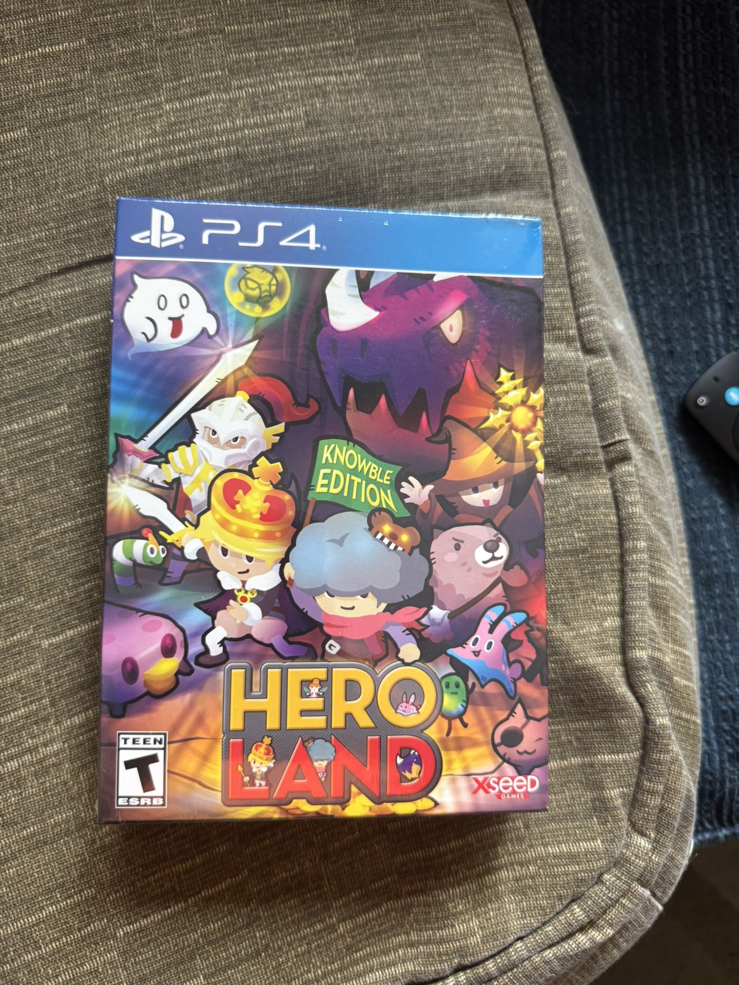 Hero Land Knowble Edition (PS4/Playstation 4) BRAND NEW Sealed