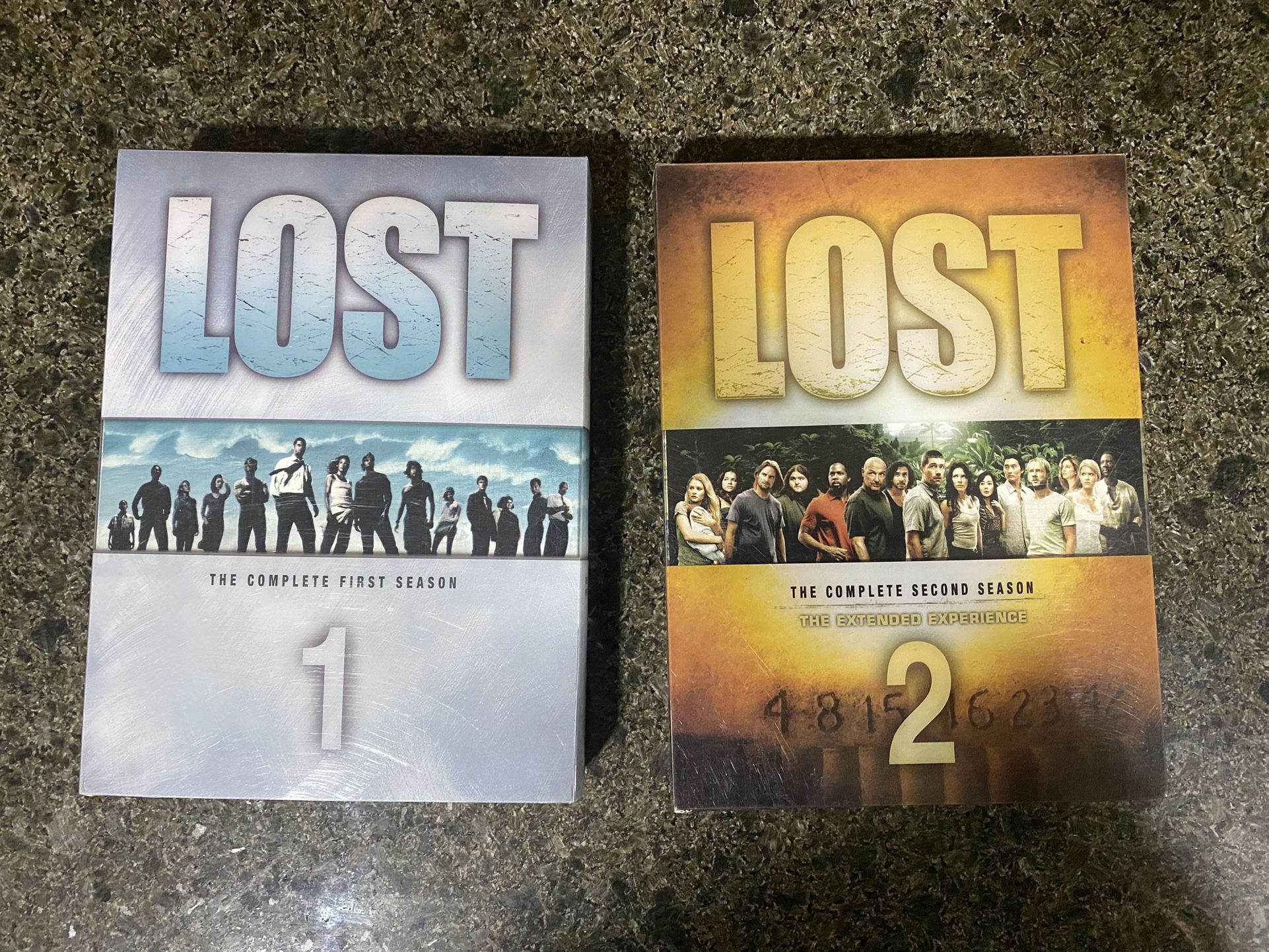 Lost DVD Seasons 1, 2, & 5