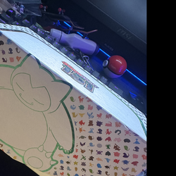 Box of Pokémon cards