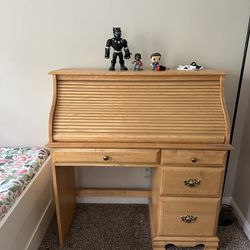 Writing Desk With Rolling Shutter
